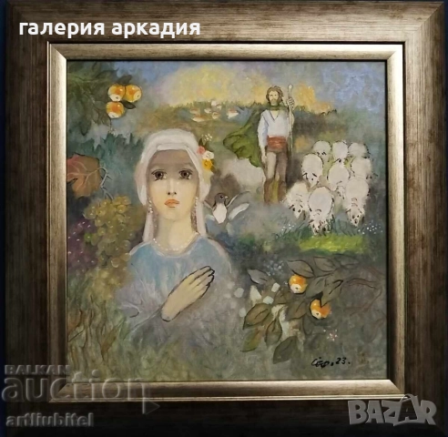 Сули Сеферов-картина, 68 х 55 см.