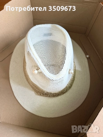 Дамска плажна шапка HristoS, снимка 2 - Шапки - 51725416