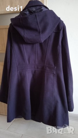 Дамско лилаво палто , снимка 2 - Палта, манта - 39661420