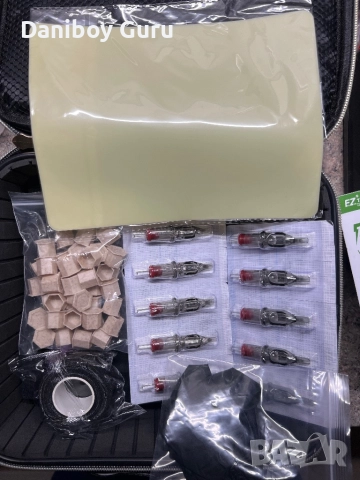 EZ P2S Pro Безжичен пистолет за татуировки - Ротационна машина за татуировки с допълнителен OLED , снимка 8 - Друга електроника - 52220560