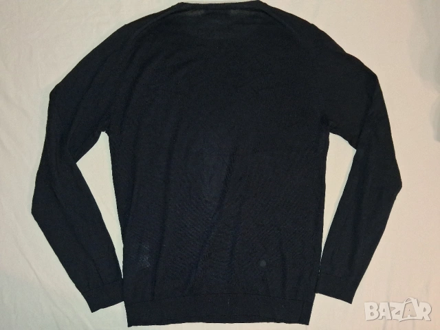 Alpha Studio Silk And Cashmere Crewneck Sweater (М) мъжки пуловер от коприна и кашмир, снимка 4 - Пуловери - 53128316
