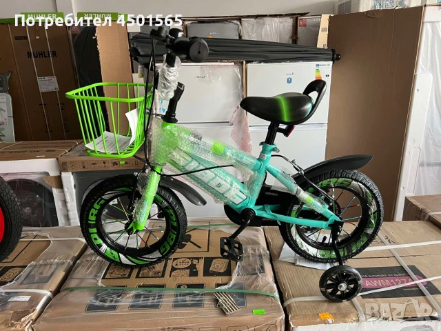 Детски велосипед 16 цола дискови спирачки., снимка 3 - Велосипеди - 53854384