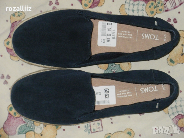 TOMS оригинални нови дамски 38, снимка 3 - Дамски ежедневни обувки - 51722509