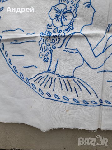 Старинна бродирана калъфка за възглавница #13, снимка 3 - Антикварни и старинни предмети - 42705680