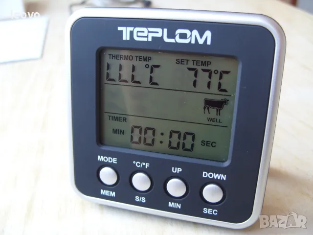 Готварски термометър TM-2381, с таймер и сонда.  Българско ръководство, снимка 9 - Аксесоари за кухня - 48461624