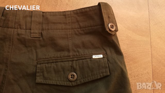LACOSTE RELAX FIT размер 33 / M къси панталони 19-40, снимка 11 - Къси панталони - 34594832