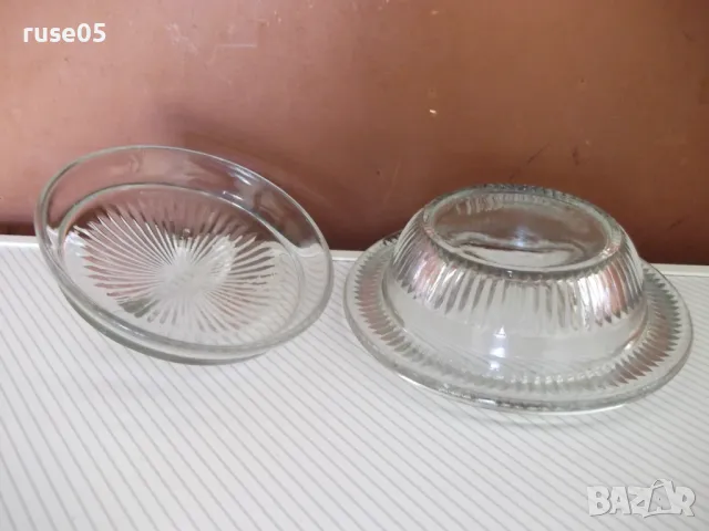 Купа стъклена с капак, снимка 3 - Други стоки за дома - 50113381