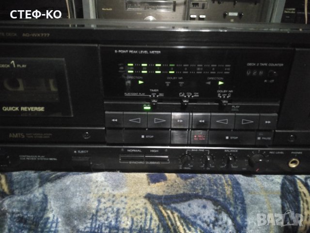 Aiwa AD-WX777 deck - дек, снимка 4 - Декове - 44314229