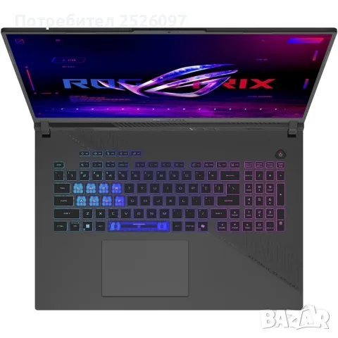 ASUS ROG Strix G18/240Hz WQXGA/Ryzen 9 9955HX 64MB/RTX 5070/1TB/RGB, снимка 5 - Лаптопи за игри - 55898314