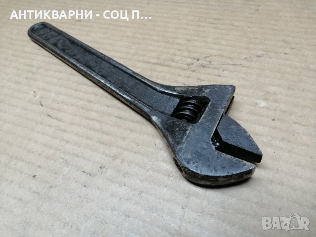 Стар Соц Френски Ключ. , снимка 5 - Ключове - 42614703