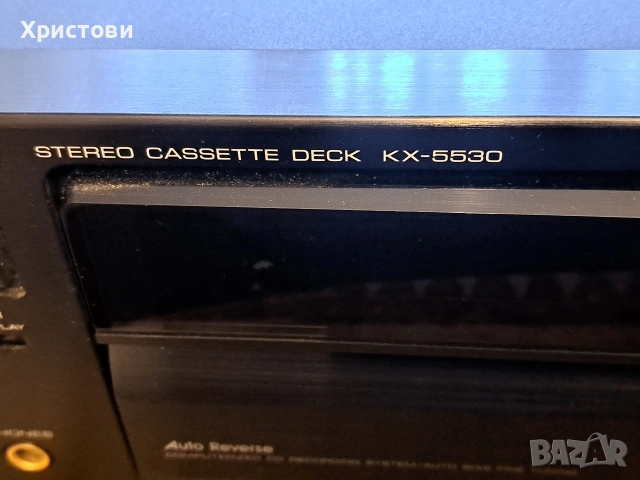 Продавам оригинален японски касетен дек KENWOOD KX- 5530 , снимка 3 - Декове - 53509884