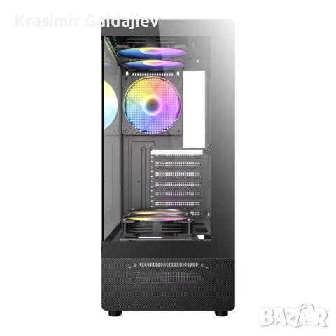 Antec VCX300 ARGB ATX Gaming Chassis, снимка 2 - Захранвания и кутии - 52571525