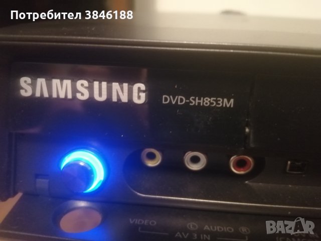 Samsung DVD-SH853M Freeview DVD 160GB hard-drive recorder, снимка 3 - Плейъри, домашно кино, прожектори - 42263217