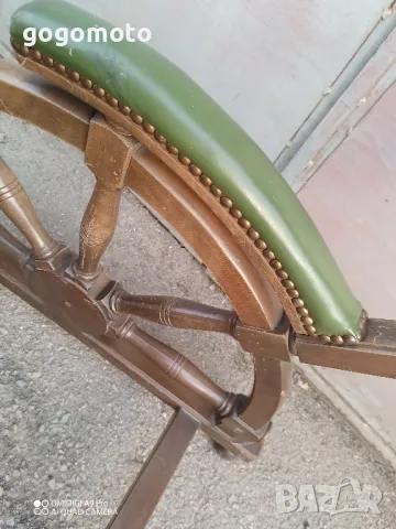 ПРОДАДЕН Стол, кресло, фотьойл, донесен от USA, LIMITED EDITIONS, OLD TEXAS CHAIR, УНИКАТ, снимка 9 - Столове - 50076891