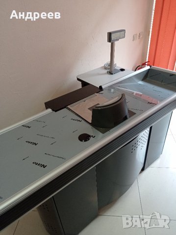 Касово място / касов модул 1.85м, нов - оборудван, снимка 13 - Оборудване за магазин - 44464803