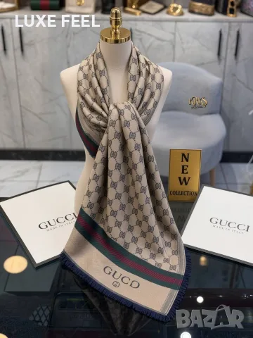 Gucci ✨ Дамски Шалове , снимка 14 - Шалове - 56328950