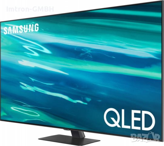 Телевизор Samsung QE55Q80A, 55" (138 см), Smart, 4K Ultra HD, QLED, снимка 2 - Телевизори - 39345224