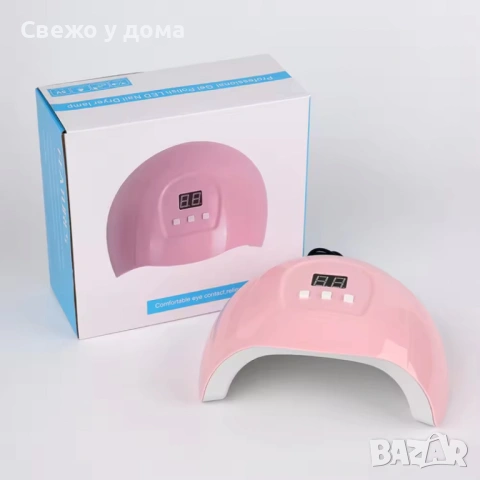 Професионална 54W UV LED лампа за нокти с таймер SUN X4., снимка 6 - Продукти за маникюр - 53463948