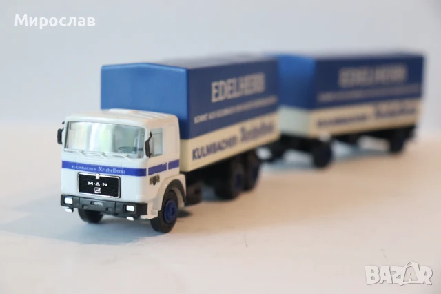 HERPA H0 1/87 МАН MAN КАМИОН TIR МОДЕЛ КОЛИЧКА , снимка 4 - Колекции - 50681993