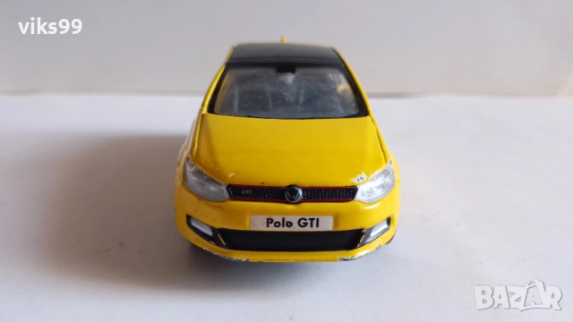 Bburago VOLKSWAGEN Polo GTI Mark 5 Мащаб 1:32, снимка 7 - Колекции - 52809598