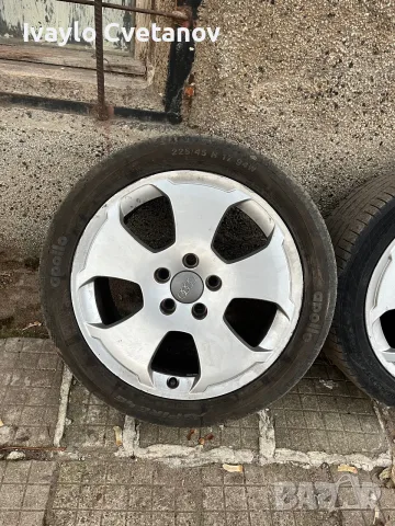 Джанти с гуми 17" 5x112, снимка 2 - Гуми и джанти - 56185255