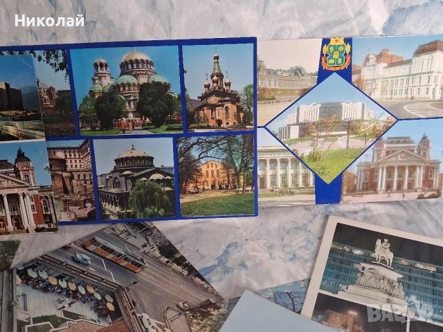 Стари пощенски картички 30 Броя София България, снимка 4 - Антикварни и старинни предмети - 52389640