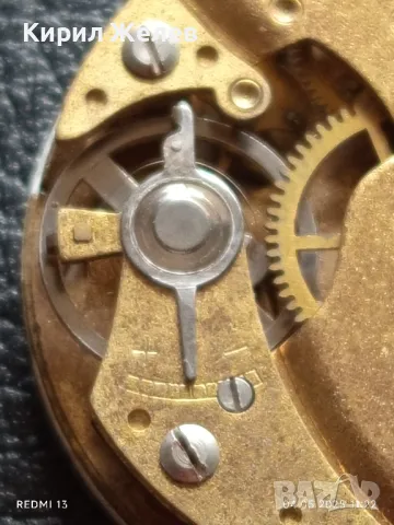 Стар механичен часовник мъжки ANTI-MAGNETIC MADE IN GERMANY перфектен работи 43969, снимка 10 - Антикварни и старинни предмети - 50149816