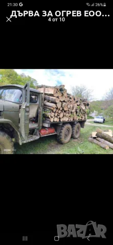 дърва за огрев метровки реален кубик метровки дъб доставям до адрес 105лв тел за връзка0895977422 , снимка 2 - Дърва за огрев - 49749454