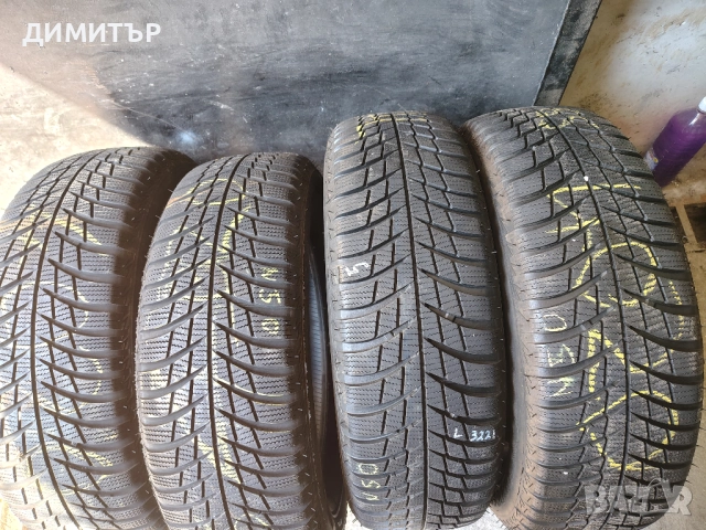 4бр.зимни гуми BRIDGESTONE 215 65 17 DOT19 цена за брой, снимка 2 - Гуми и джанти - 52295270