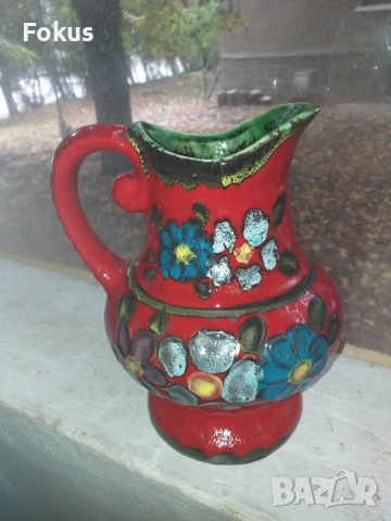 Кана за вино стара немска керамика
