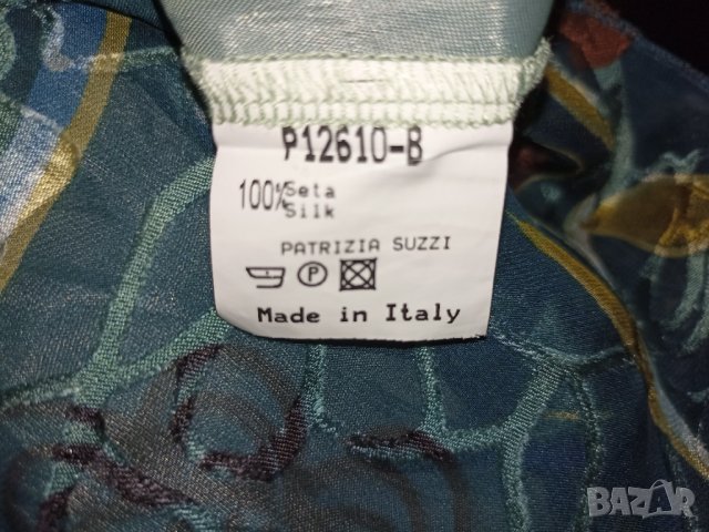 Patricia Suzzi- M,L- 100%Естествена коприна -италианска рокля  + туника  , снимка 18 - Рокли - 40759554