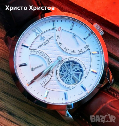 Мъжки часовници Top quality Vacheron Constantin , снимка 10 - Чанти - 36246851