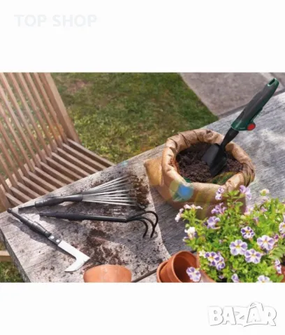Комплект градински инструменти PARKSIDE комбинирана система 5 бр, снимка 5 - Градински инструменти - 49092991