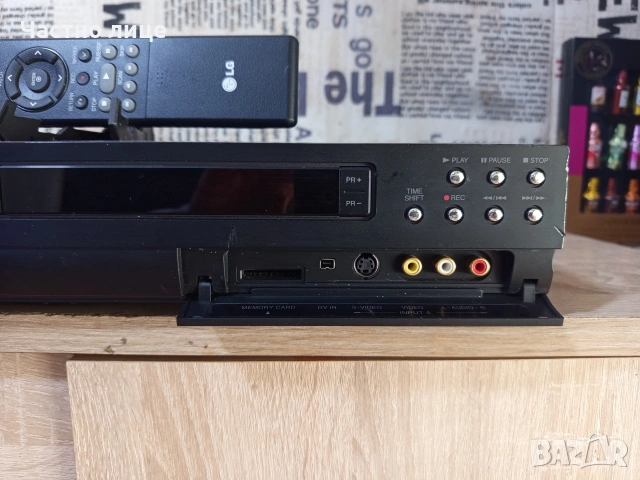 "LG" RH4820B HDD/DVD Recorder, снимка 4 - Плейъри, домашно кино, прожектори - 53824348