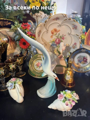 Hollóháza Hungary  Circa 1960 “ Гларусът” Код P1932, снимка 11 - Декорация за дома - 53731490