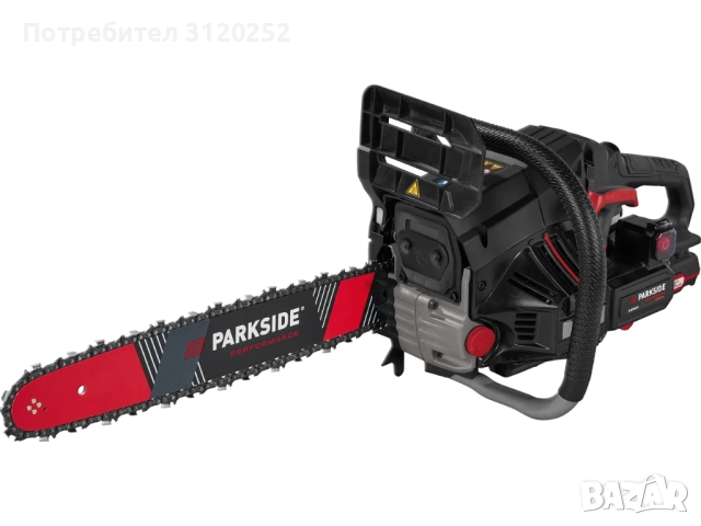 Бензинова Резачка с Ел Стартер Parkside Performance , снимка 7 - Градинска техника - 51919291