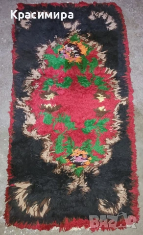 Автентични битови ръчно тъкани старинни български черги, снимка 11 - Декорация за дома - 53004258