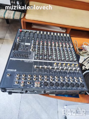 Yamaha EMX5014C 14-channel 1000W Powered Mixer - Аудио Миксер с вграден усилвател /МНОГО ДОБЪР/, снимка 3 - Ресийвъри, усилватели, смесителни пултове - 41262998