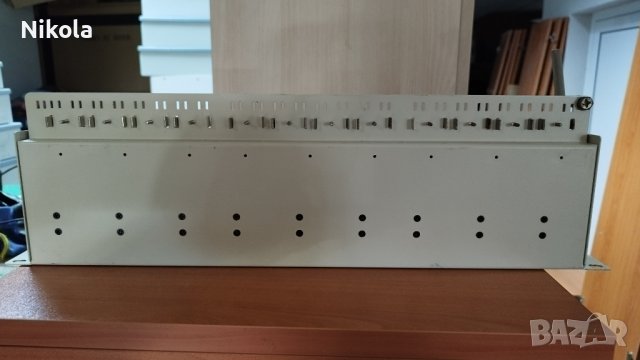 Пач панел за шкаф 19" FTP 24x порта, Cat.5, снимка 3 - Мрежови адаптери - 42187898