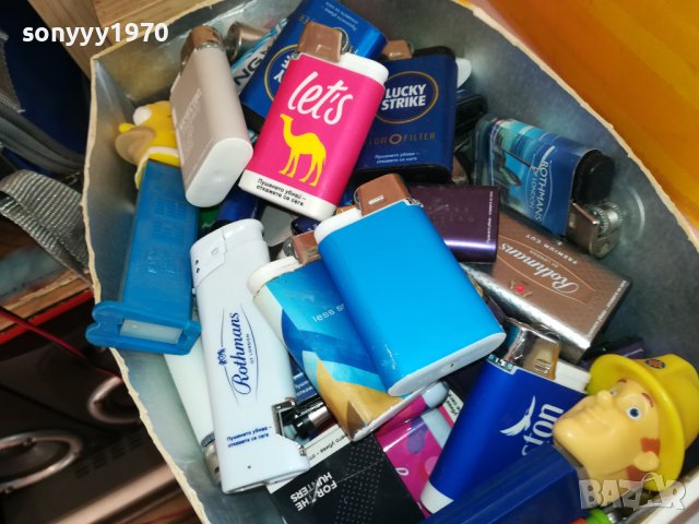 ЗАПАЛКИ 65ЛВ ЗА 1БР-ЗА КОЛЕКЦИЯ-РАЗЛИЧНИ МАРКОВИ 1802241126, снимка 5 - Колекции - 44350016