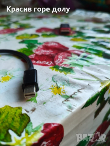 Преходник mini displeiport към hdmi, снимка 2 - Кабели и адаптери - 53587983