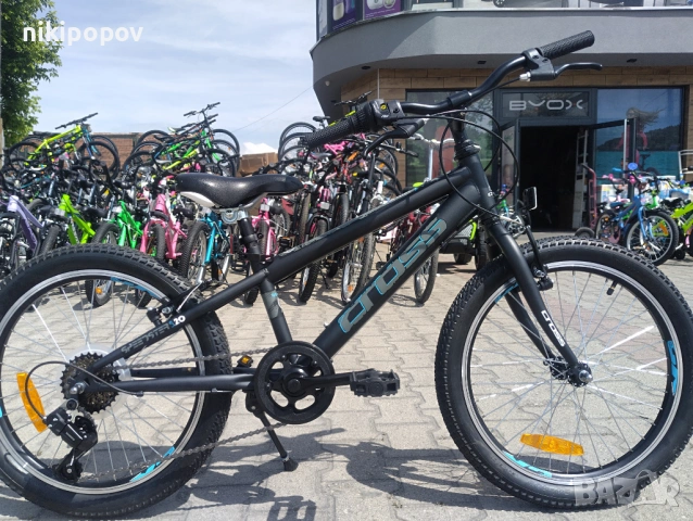 CROSS Велосипед 20" SPEEDSTER черен/син, снимка 12 - Велосипеди - 53839041