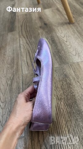 Розови официални елегантни детски обувки h&m, снимка 3 - Детски обувки - 42443403