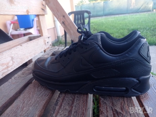  Nike air max 90 black , снимка 4 - Маратонки - 53527413
