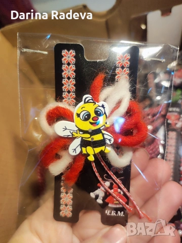 Брошки мартенички за градина, снимка 5 - Други - 53375892