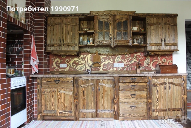 Кухненски шкафове по поръчка. Масив орех, череша, круша, дъб, чинар, акация..., снимка 7 - Кухни - 52476363