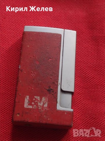 РЕТРО ЗАПАЛКА LM СТАРА РЯДКА ЗА КОЛЕКЦИЯ ДЕКОРАЦИЯ 33921, снимка 2 - Запалки - 39035845