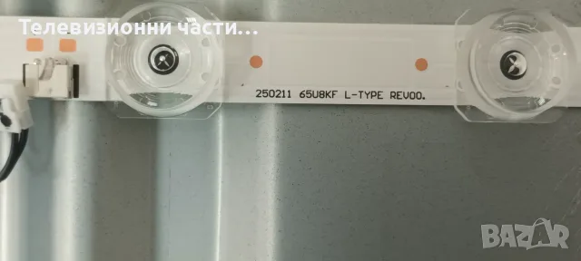 Samsung UE65U8072FU с дефектен екран CY-BF065HGSR1V JR645R3HD1K, снимка 15 - Части и Платки - 56225575
