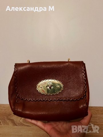 Mulberry ОРИГИНАЛНА кожена  чантичка, снимка 8 - Чанти - 41068033
