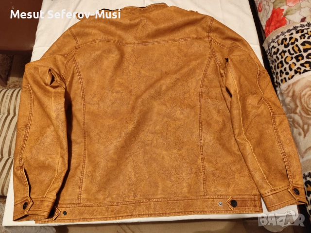 МЪЖКО КОЖЕНО ЯКЕ, снимка 3 - Якета - 52962169